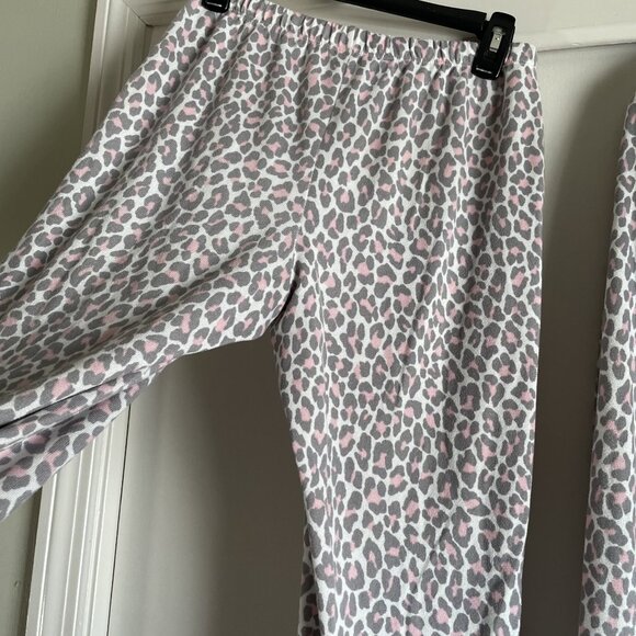 Kate Spade New York Pajamas 2 Piece SET Size S Pink Leopard Print PJ Top Pants - Picture 14 of 16